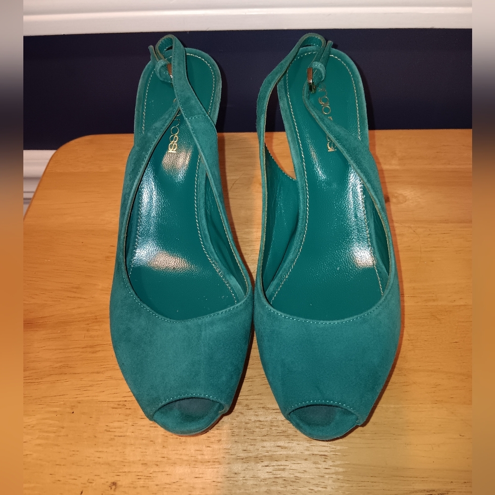 Sergio Rossi Suede Heels Size 37